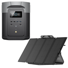 Load image into Gallery viewer, EcoFlow DELTA 2 Max Portable Power Station + One 160W Portable Solar Panel 2 KIT
