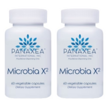 Load image into Gallery viewer, Panaxea Microbia X2 60 Vegetable Capsules Dietary Supplement 2 PACK
