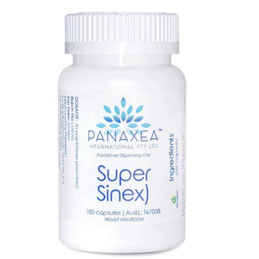 Panaxea SUPER SINEX) 60 x 500 mg Vegetable Capsules Dietary Supplement