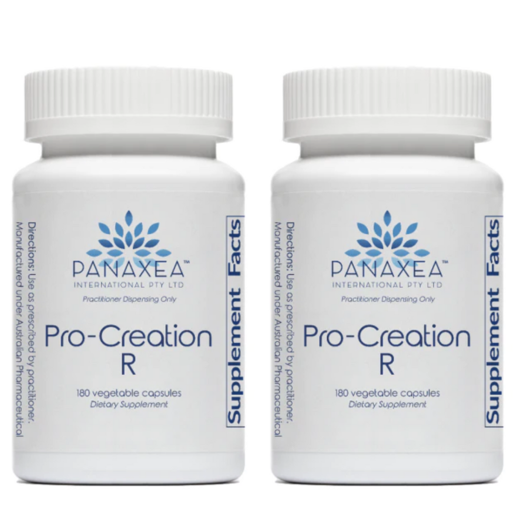 Panaxea PRO CREATION R 180 x 500 mg Capsules Dietary Supplement 2 PACK