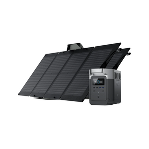 EcoFlow DELTA 1300 Portable Power Station 1260Wh + Three 110W Solar Panel 4 KIT