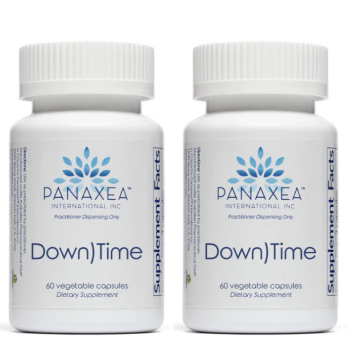 Panaxea DOWNTIME 60 cápsulas vegetales de 500 mg, suplemento dietético (paquete de 3)