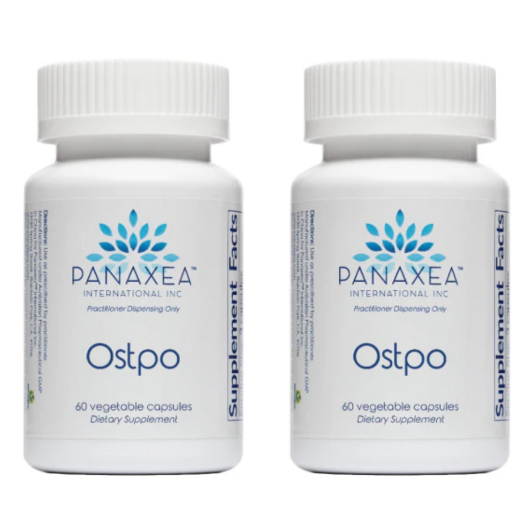 Panaxea OSTPO 60 cápsulas vegetales de 500 mg, suplemento dietético (paquete de 3)