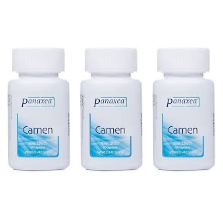 Panaxea Camen estimula el eje hipotálamo-hipofisario-gonadal 60 comprimidos de 500 mg (paquete de 3)