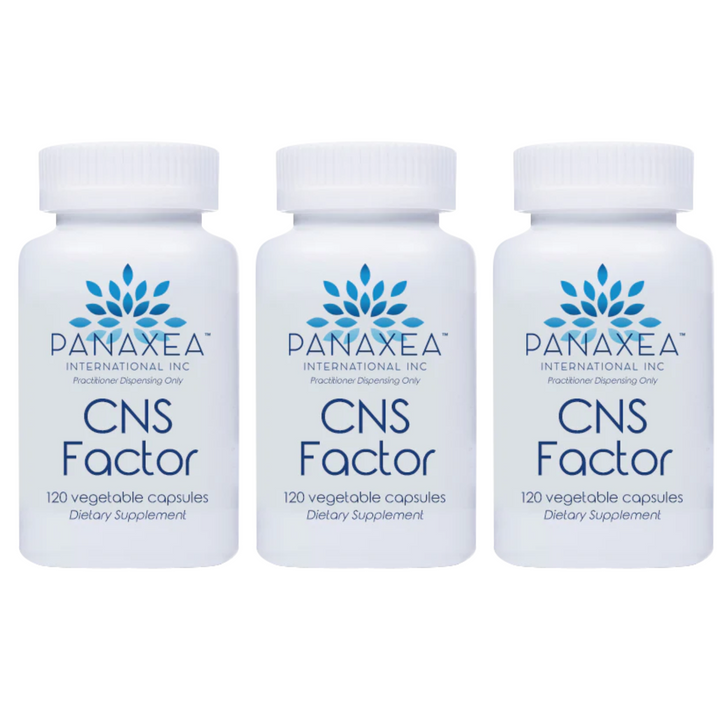 Panaxea CNS Factor 120 x 500mg Vegetable Capsules Dietary Supplement 3 PACK