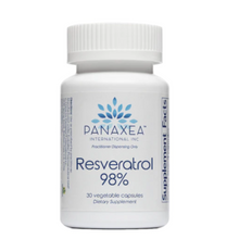 Load image into Gallery viewer, Panaxea RESVERATROL 98% 30 x 200 mg Capsules Dietary Supplement
