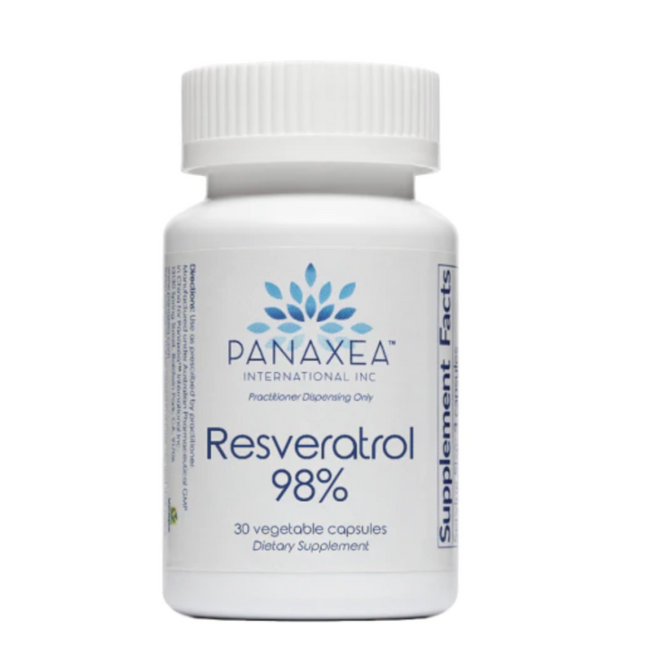 Panaxea RESVERATROL 98% 30 x 200 mg Capsules Dietary Supplement 3 PACK