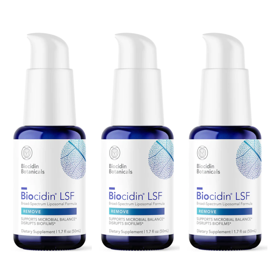 Biocidin LSF Líquido Liposomal para Absorción Superior 50 ml Paquete de 3