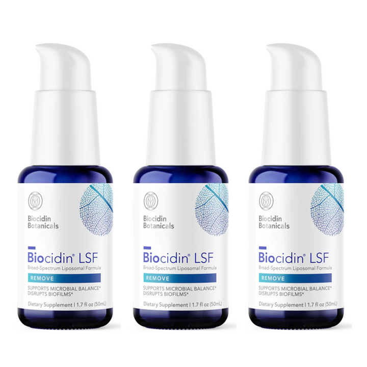Biocidin LSF Líquido Liposomal para Absorción Superior 50 ml Paquete de 3