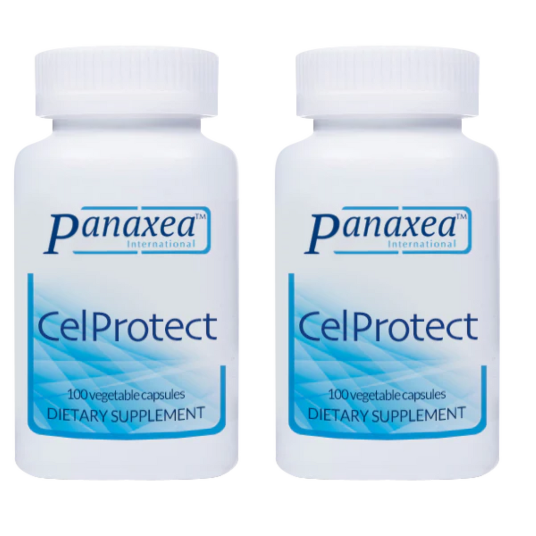 Panaxea CelProtect 100 x 500 mg Vegetable Capsules Dietary Supplement 3 PACK