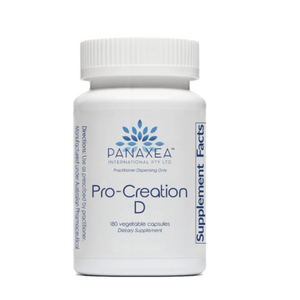 Panaxea PRO CREATION D 180 x 500 mg Capsules Dietary Supplement 3 PACK