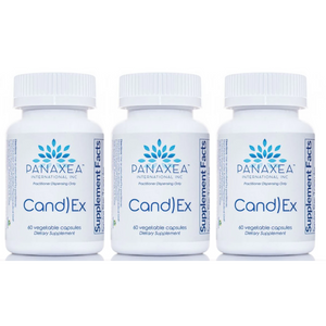 Panaxea Cand)Ex 60 x 500 mg Vegetable Capsules Dietary Supplement 3 PACK