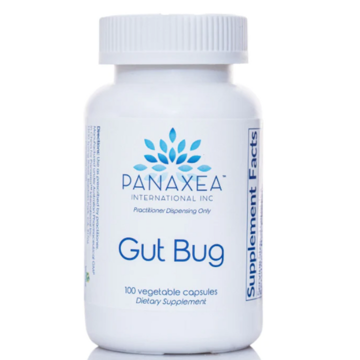 Panaxea GUT BUG 100 x 500 mg Vegetable Capsules Dietary Supplement 2 PACK