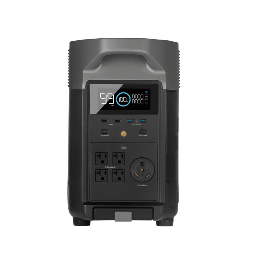 EcoFlow Delta Pro + 2 baterías adicionales: potente solución de respaldo de 7200 W para cualquier necesidad