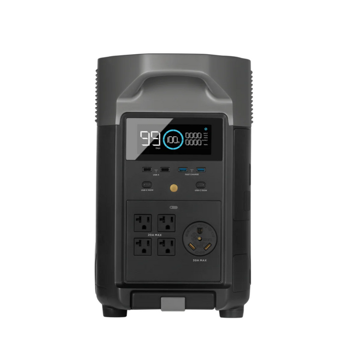 EcoFlow Delta Pro + 2 baterías adicionales: potente solución de respaldo de 7200 W para cualquier necesidad