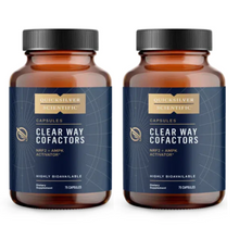 Load image into Gallery viewer, Quicksilver Scientific Clearway Cofactor Blend 75 caps 2-pack for metal detoxification.
