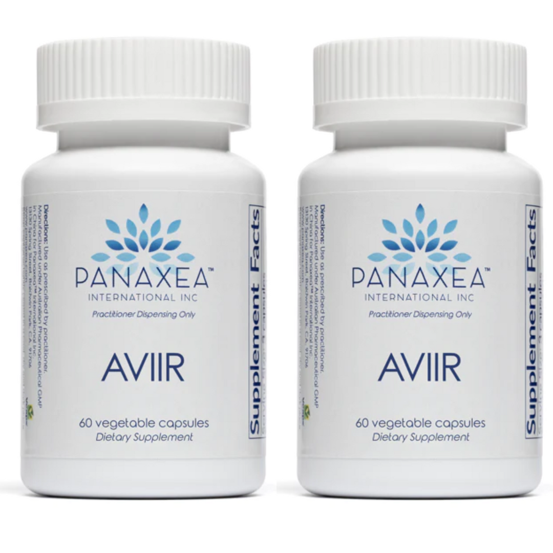 Panaxea Aviir 60 cápsulas vegetales de 500 mg (paquete de 3)