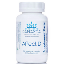 Load image into Gallery viewer, Panaxea Affect D 100 x 500 mg Vegetable Capsules Dietary Supplement
