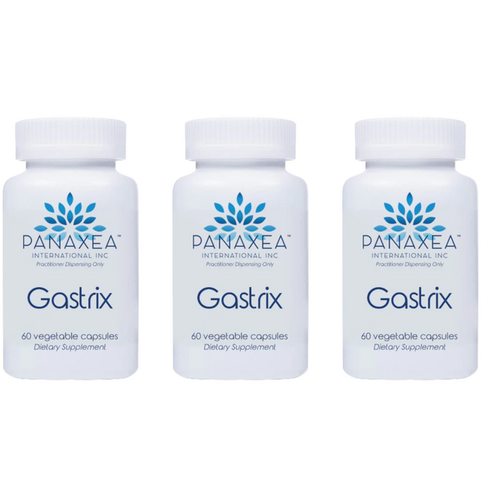 Panaxea GASTRIX Antináuseas 60 cápsulas vegetales de 500 mg (paquete de 3)