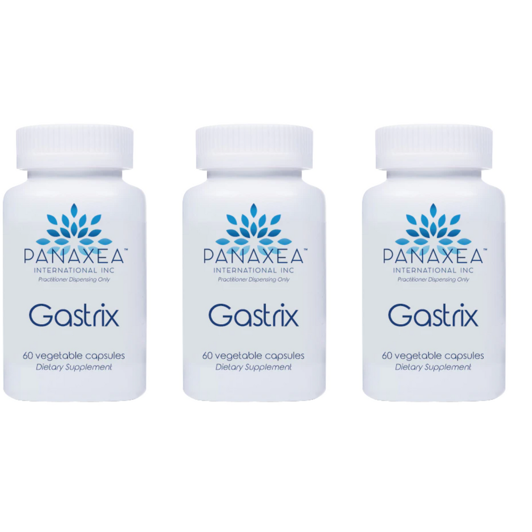 Panaxea GASTRIX Anti-Nausea 60 x 500 mg Vegetable Caps Dietary Supplement 3 PACK