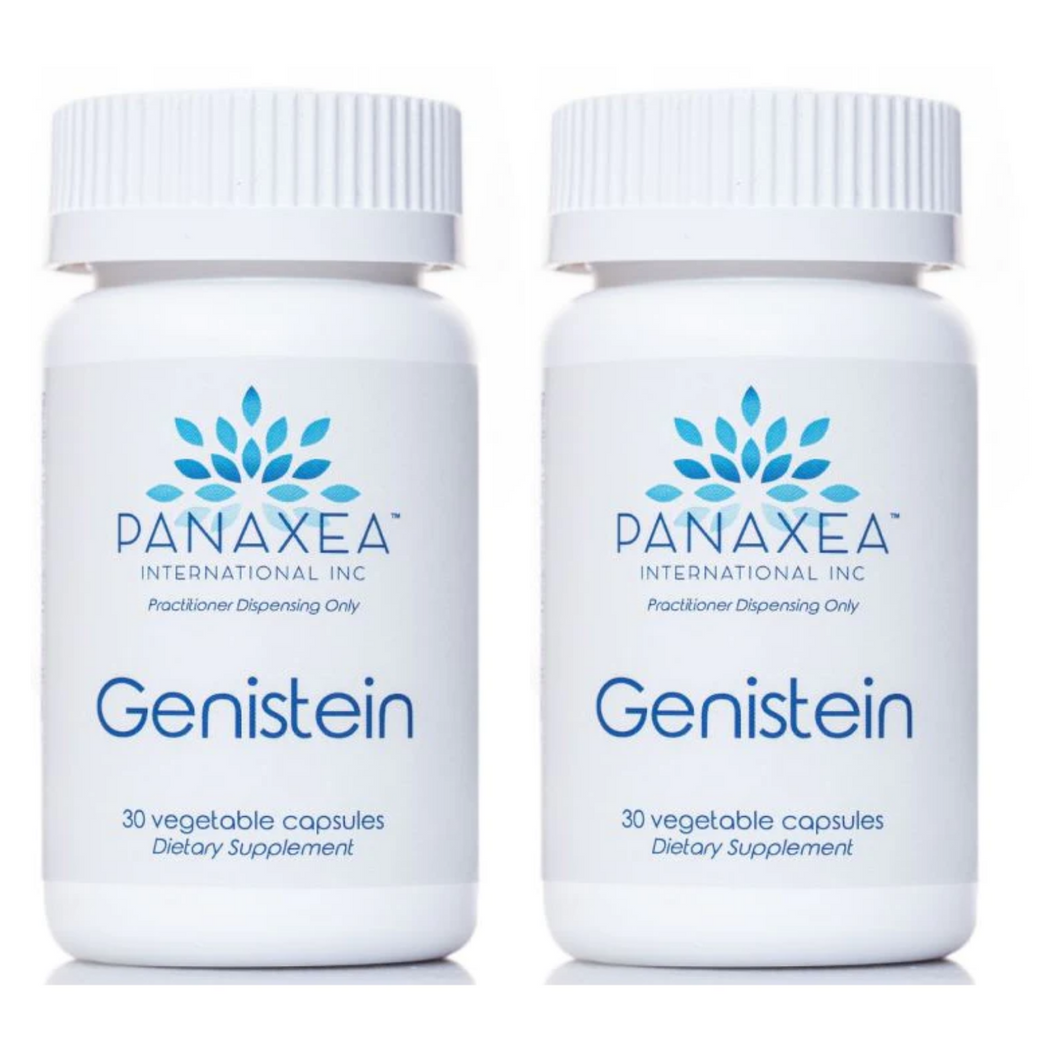Panaxea GENISTEIN 30 x 300 mg Vegetable Capsules Dietary Supplement 2 PACK