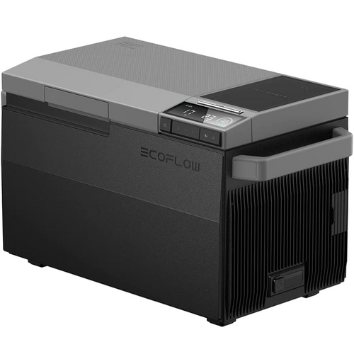 EcoFlow Glacier Portable Refrigerator Electric Cooler with 120W Compressor, dual zone, and smart control features