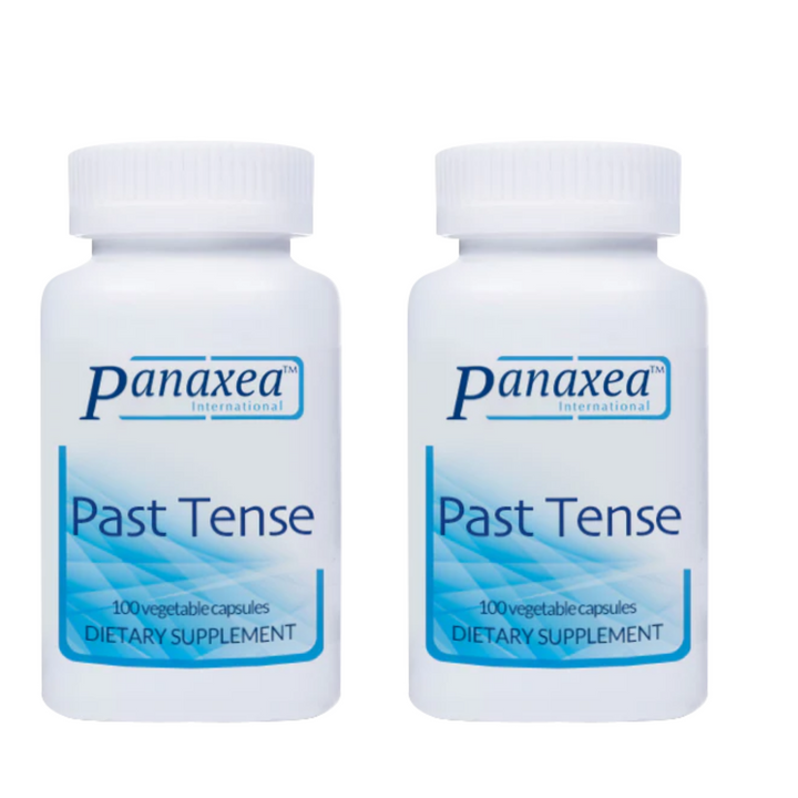 Panaxea Past Tense 60 cápsulas vegetales, suplemento dietético (paquete de 3)