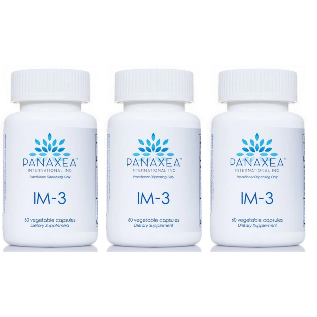 Panaxea IM-3 60 cápsulas vegetales de 500 mg (paquete de 3)