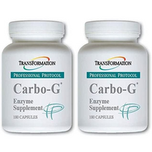 Load image into Gallery viewer, Transformation Enzymes Carbo-G 180 Caps 3 Pack Digest-Aid for Gut Health
