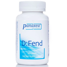 Load image into Gallery viewer, Panaxea D:FEND 100 x 1000 mg Tablets Dietary Supplement
