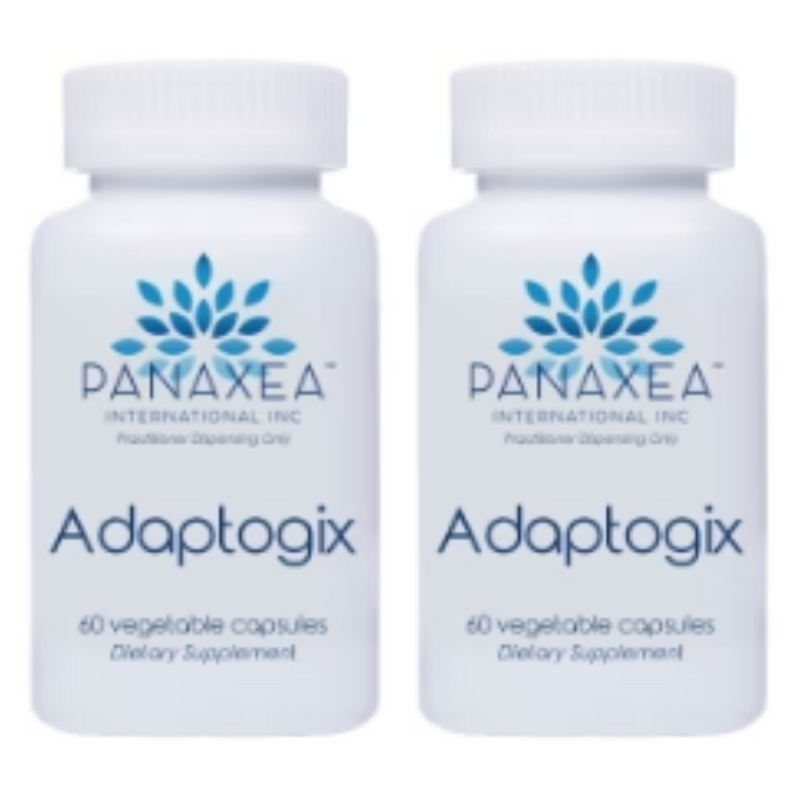 Panaxea PX-ADAPTOGIX 60 Vegetable Capsules Dietary Supplement 2 PACK