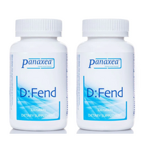 Load image into Gallery viewer, Panaxea D:FEND 100 x 1000 mg Tablets Dietary Supplement 3 PACK
