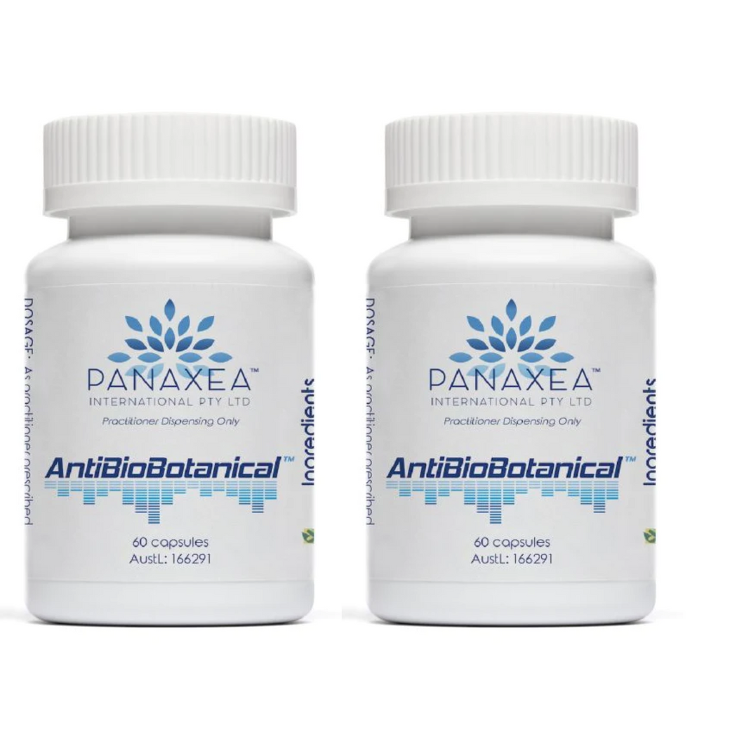 Panaxea AntiBioBotanical 60 x 500 mg Vegetable Capsule Dietary Supplement 2 PACK