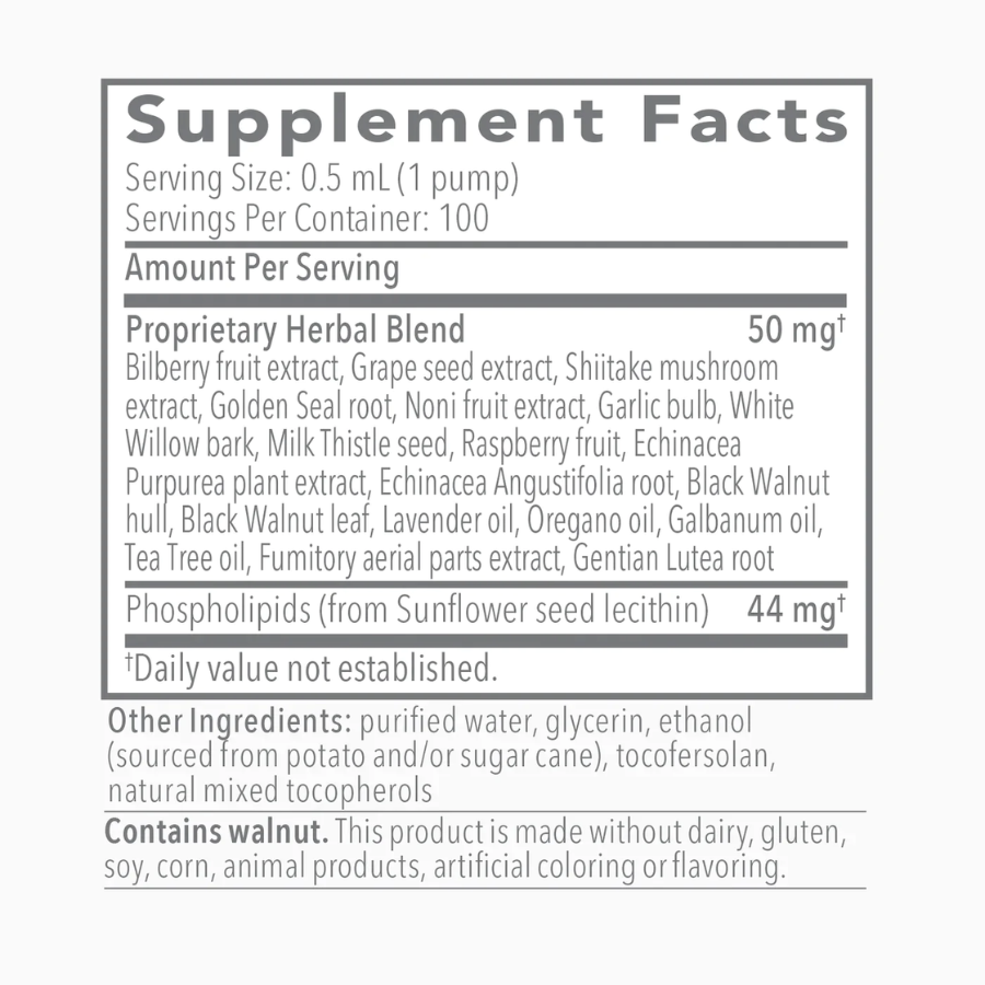 Biocidin LSF Líquido Liposomal para Absorción Superior 50 ml (Paquete de 2)