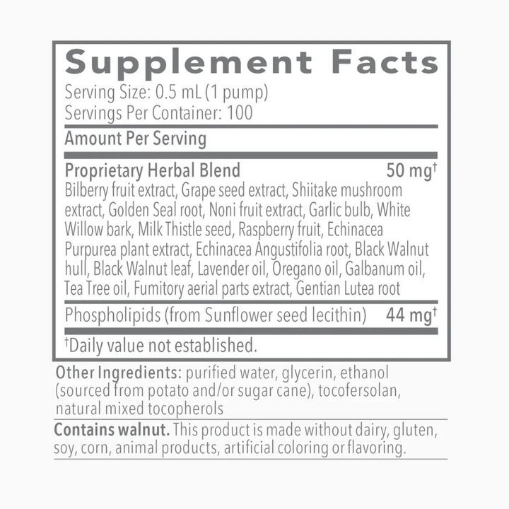 Biocidin LSF Líquido Liposomal para Absorción Superior 50 ml (Paquete de 2)
