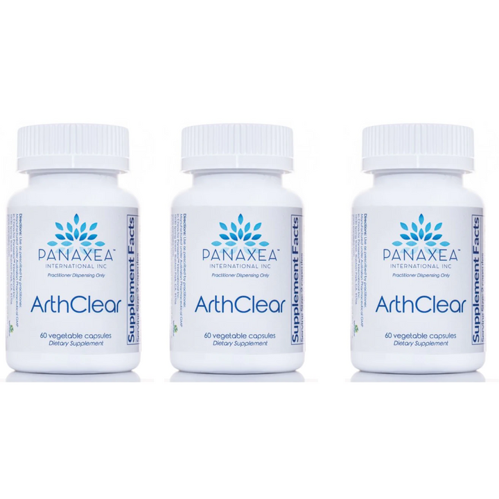 Panaxea ArthClear 60 cápsulas vegetales de 500 mg (paquete de 3)