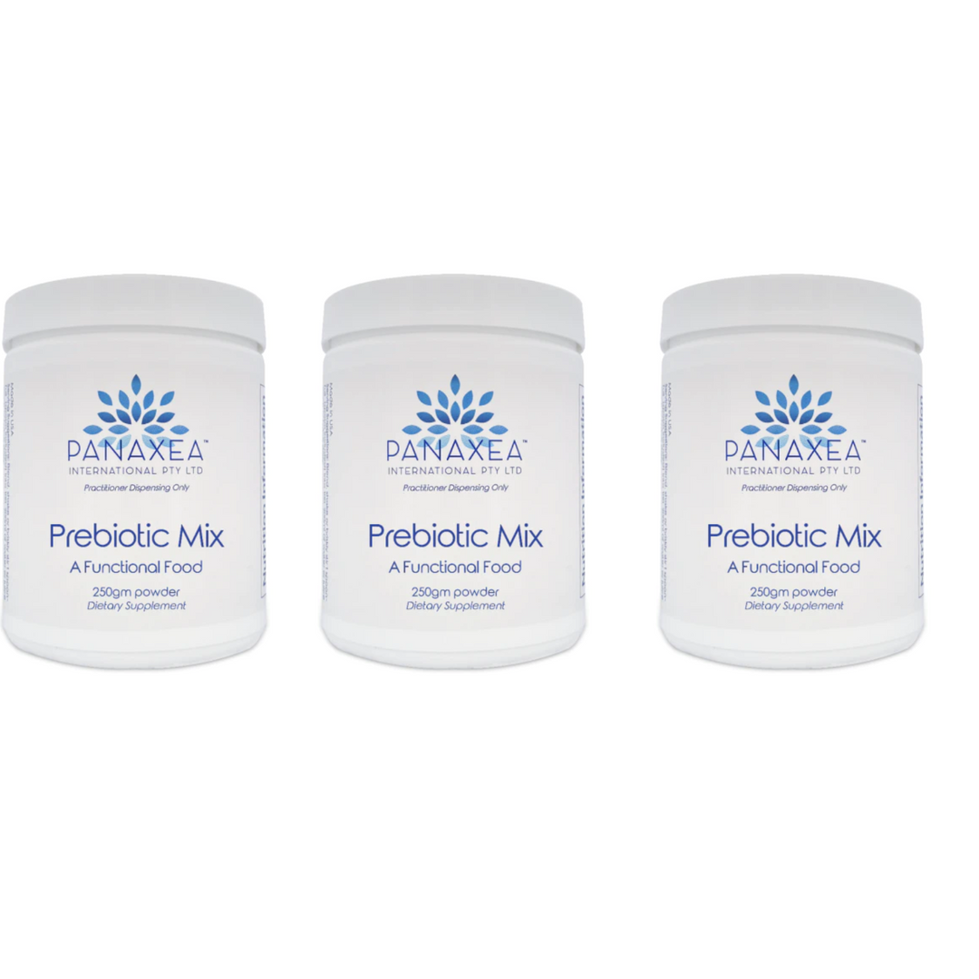 Panaxea PREBIOTIC MIX - Alimento funcional (250 g), suplemento dietético en polvo (paquete de 3)