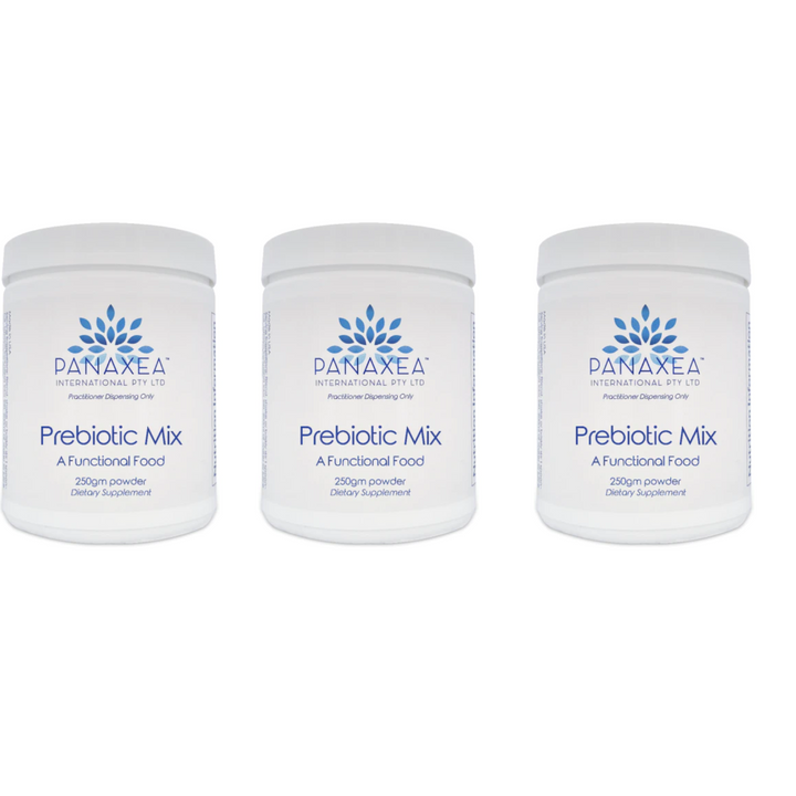 Panaxea PREBIOTIC MIX - Alimento funcional (250 g), suplemento dietético en polvo (paquete de 3)