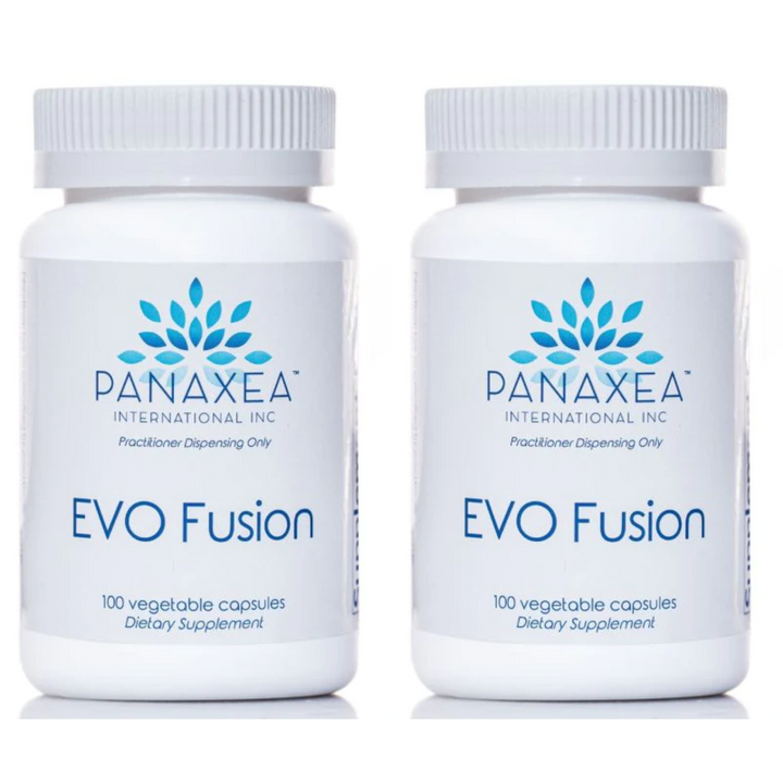 Panaxea EVO FUSION 100 cápsulas vegetales de 500 mg (paquete de 2)