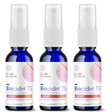 Load image into Gallery viewer, Biocidin TS Throat Spray to Promote Daily Wellness Seasonal Support 1 Oz 3 PACK
