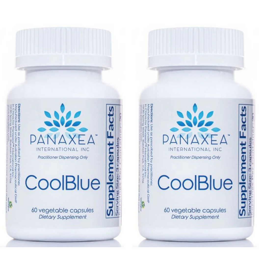 Panaxea COOLBLUE 60 x 500mg Vegetable Capsules Dietary Supplement 3 PACK