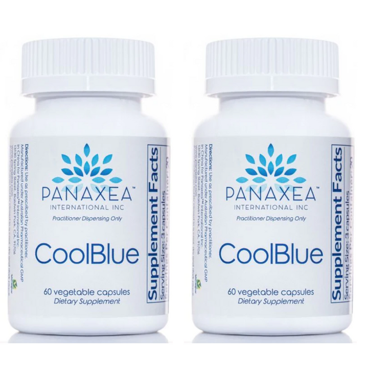 Panaxea COOLBLUE 60 x 500mg Vegetable Capsules Dietary Supplement 3 PACK