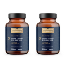Load image into Gallery viewer, Quicksilver Scientific Immune Charge+ Zinc Ionophore 2-pack bottles
