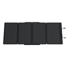 Load image into Gallery viewer, EcoFlow 160 Watt Portable Solar Panel with adjustable kickstand and waterproof design.
