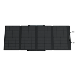 EcoFlow 160 Watt Portable Solar Panel with adjustable kickstand and waterproof design.