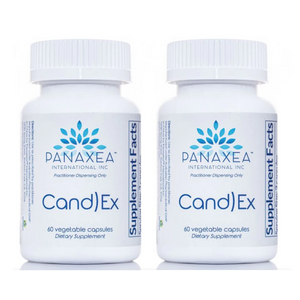 Panaxea Cand)Ex 60 x 500 mg Vegetable Capsules Dietary Supplement 3 PACK