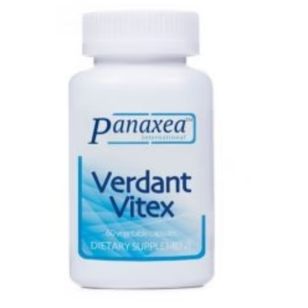 Panaxea VERDANT VITEX 60 x 500 mg Vegetable Capsules Dietary Supplement