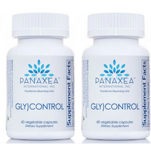 Load image into Gallery viewer, Panaxea GLY)CONTROL 60 x 500 mg Vegetable Capsules Dietary Supplement 3 PACK
