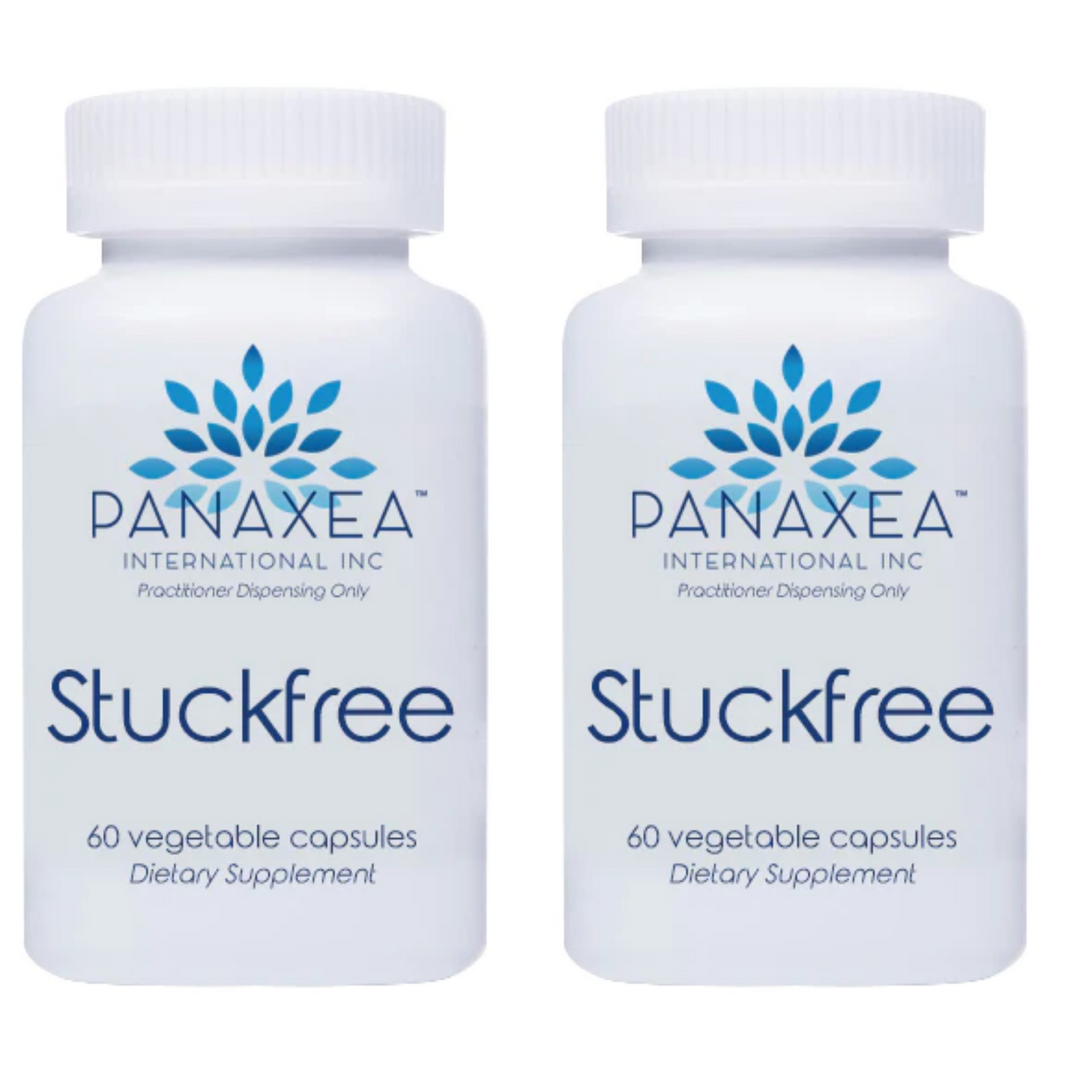 Panaxea Stuckfree 60 Vegetable Capsules Dietary Supplement 3 PACK