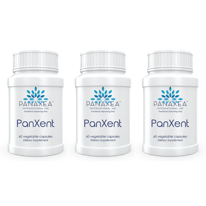 Panaxea PANXENT 60 Cápsulas Vegetales Suplemento Dietético (Paquete de 3)